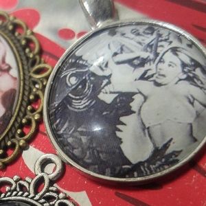 Creature From the Black Lagoon Glass Pendant